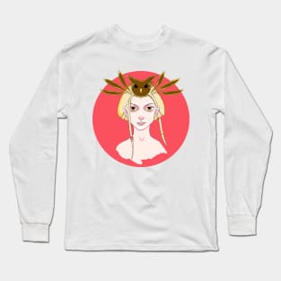 Sunny Owl Girl Long Sleeve T-Shirt